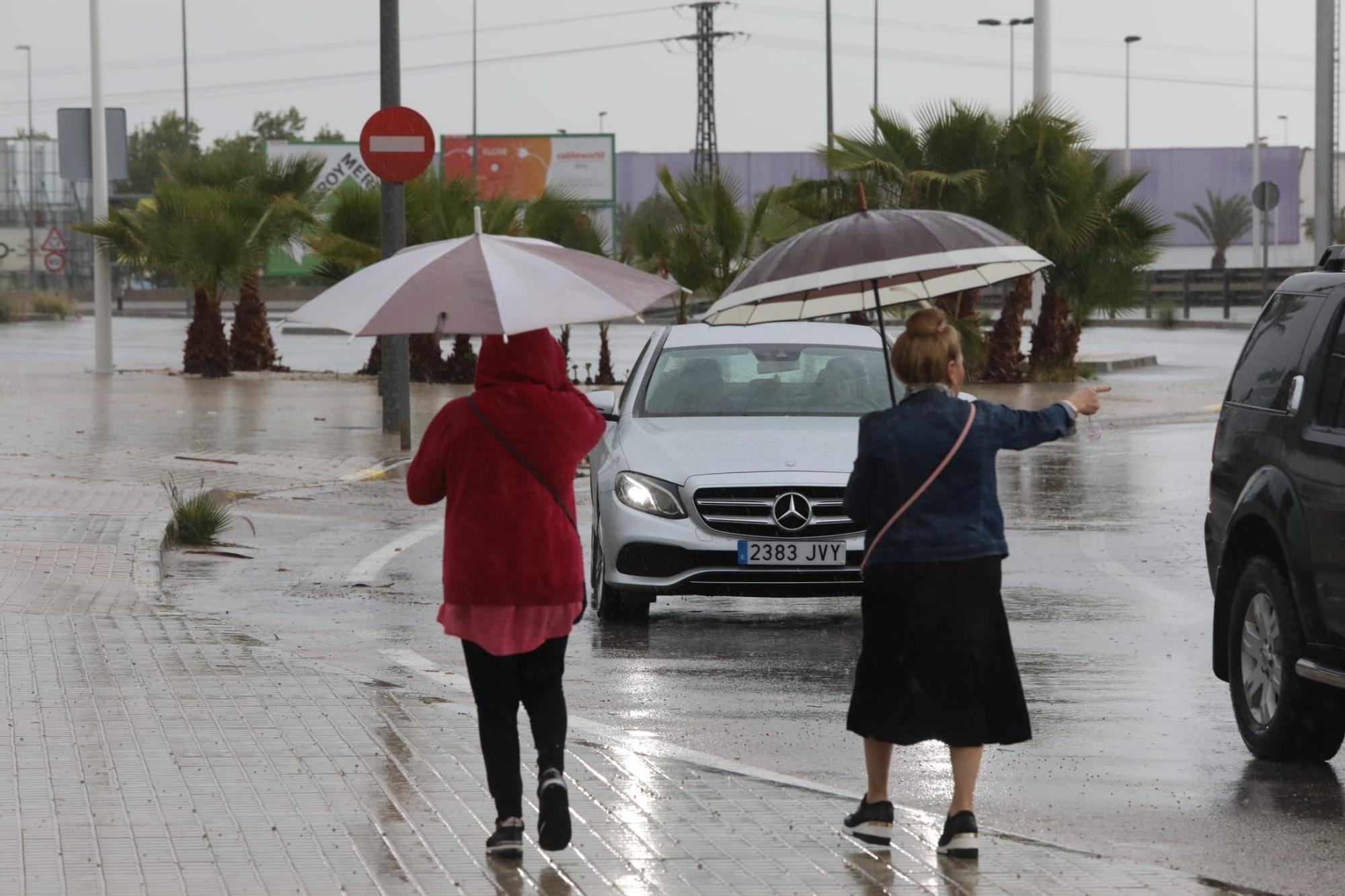 Elche se prepara para un cambio brusco de tiempo: tormentas y caída de temperaturas
