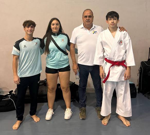 Doble bronce ilicitano en la Liga Autonómica de Karate