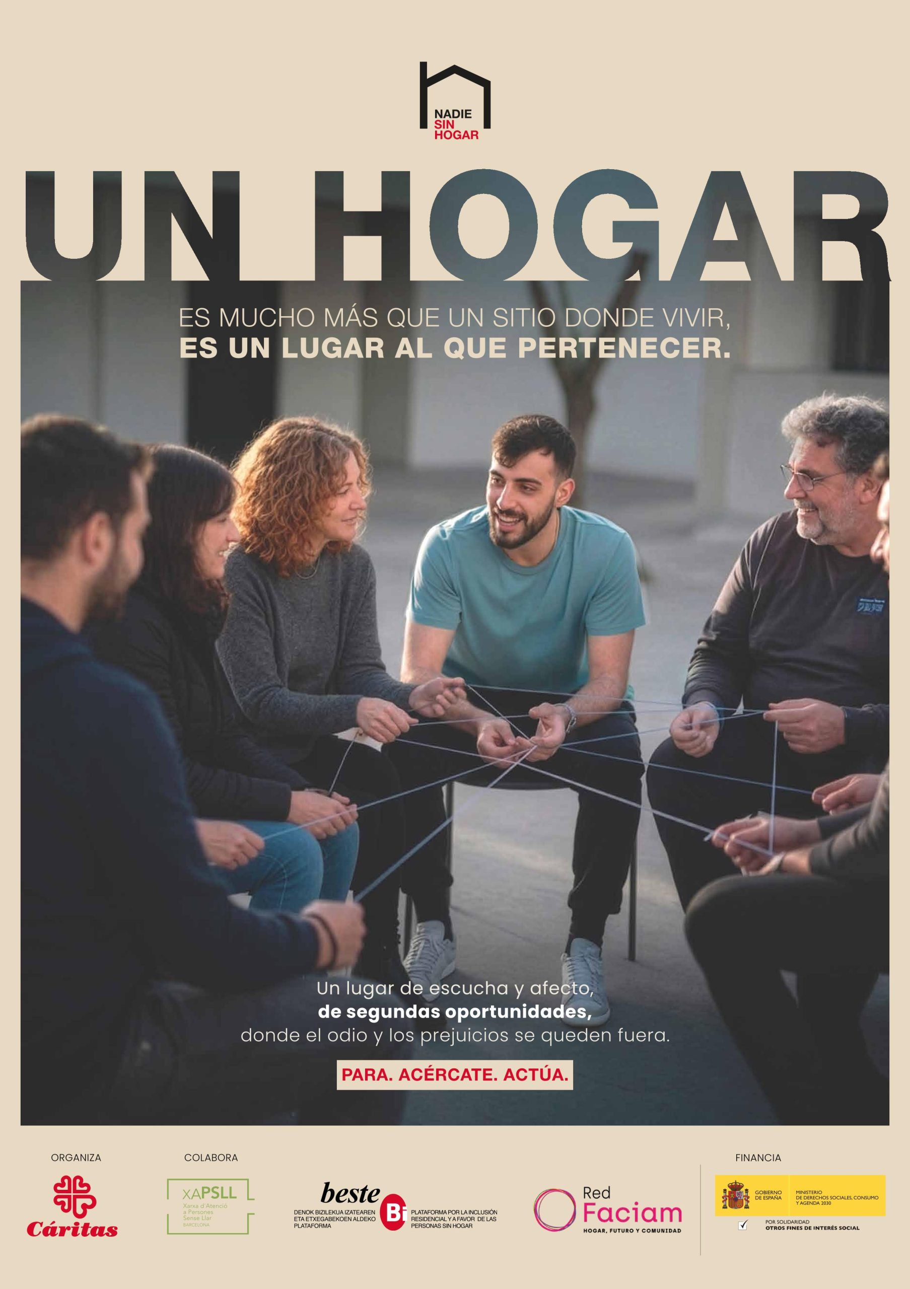 Cáritas atendió a 1.065 personas sin hogar en la diócesis de Orihuela-Alicante en 2025, casi un 38% más