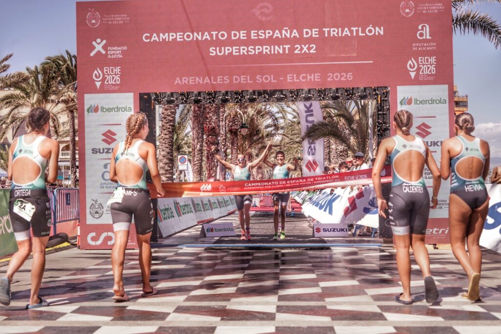 Las finales nacionales de triatlón en Arenales alcanzaron 28,7 millones de audiencia potencial, según un informe de FETRI y Mediapro