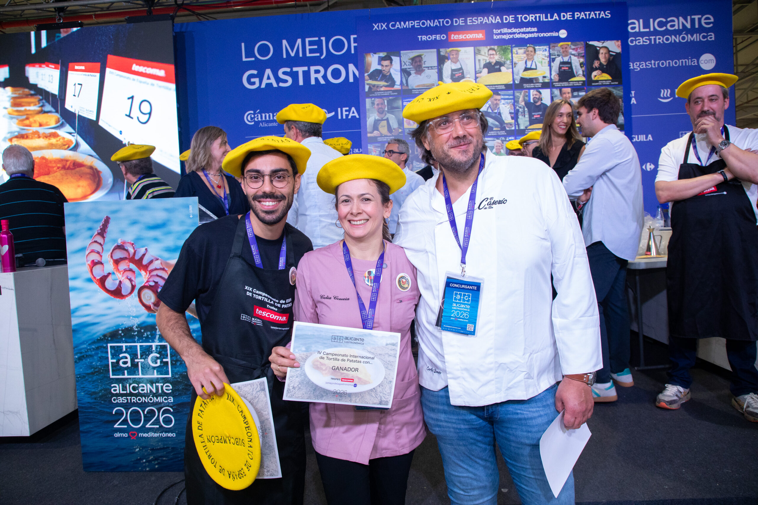 La mejor tortilla de patatas de España se cocina en Elche: La Teulada gana el campeonato nacional
