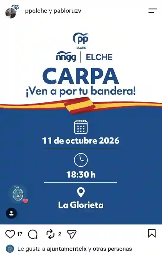 El PSOE anuncia que llevará al Síndic los «me gusta» partidistas de la cuenta municipal