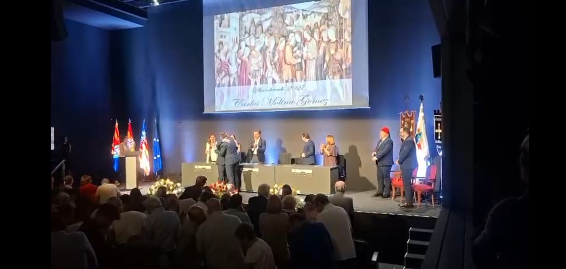 Moros y Cristianos abre el año festero de 2027 con nuevos capitanes y abanderado y encara el relevo de su presidencia